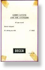Gerry Levene & The Avengers Postcard